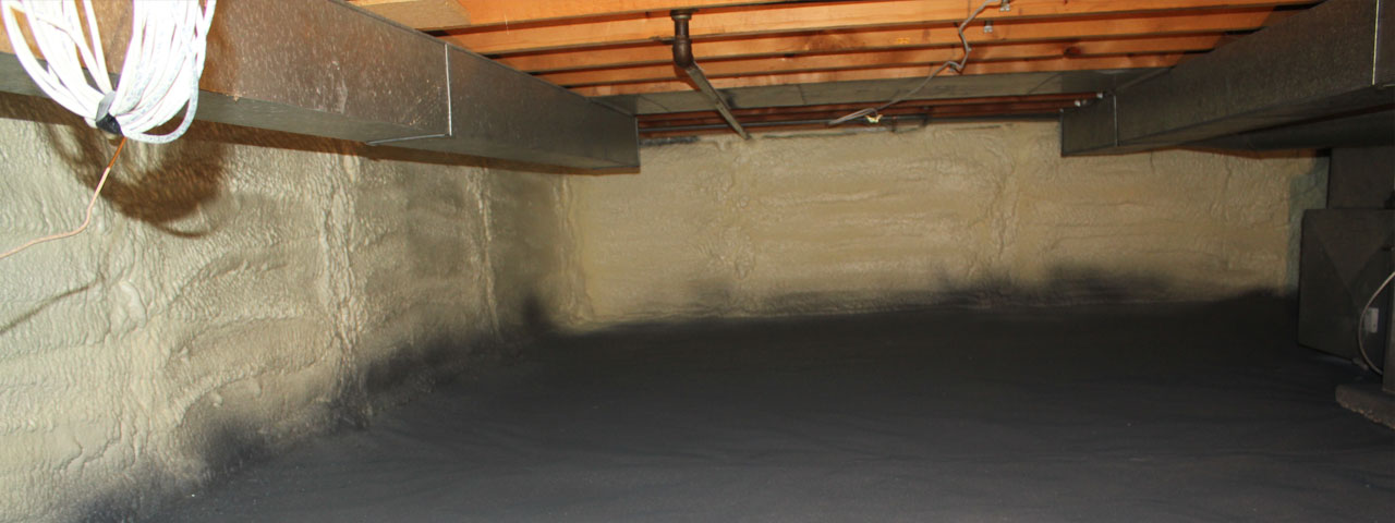 Victoria spray foam insulation for crawl spaces